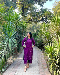 Purple Iris 2pc* - Stylosefashion