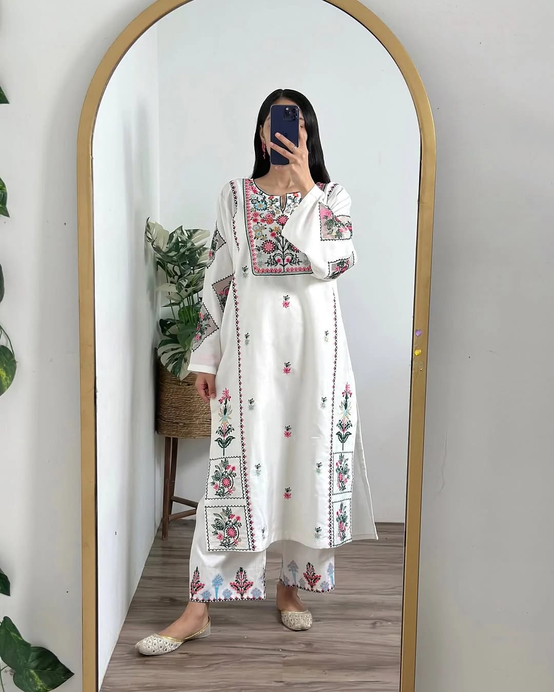 Naz Embroidered - 2 pieces - Stylosefashion