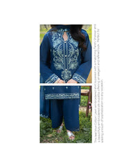 RAMAN 3PC ( FARSHI SHALWAR ) - Stylosefashion