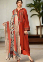 UROOJ EMB 3Pc With Shawl - Stylosefashion