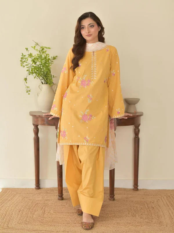 SUNAINA 3PC ( FARSHI SHALWAR ) - Stylosefashion