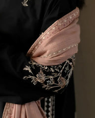 ZAIB LUXURY CO-ORD SET WITH PLAZO - Stylosefashion