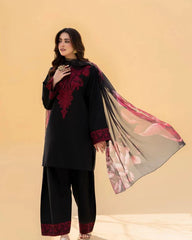 ZAROON LAWN 3PC ( FARSHI SHALWAR ) - Stylosefashion