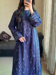ZIMAL BLUE LAWN 2PC - Stylosefashion