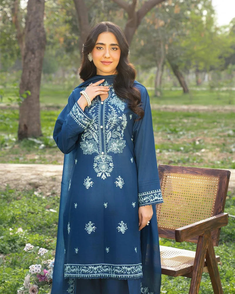 RAMAN 3PC ( FARSHI SHALWAR ) - Stylosefashion